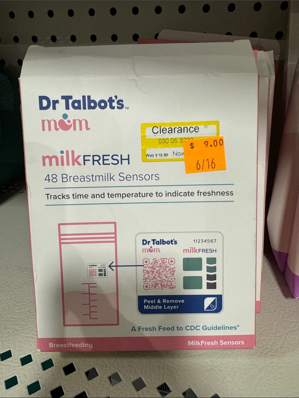 Dr Talbot’s MilkFresh Sensors